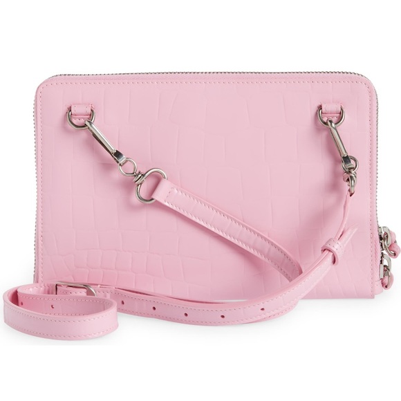 Neo Balenciaga croc embossed leather crossbody bag - Picture 5 of 15